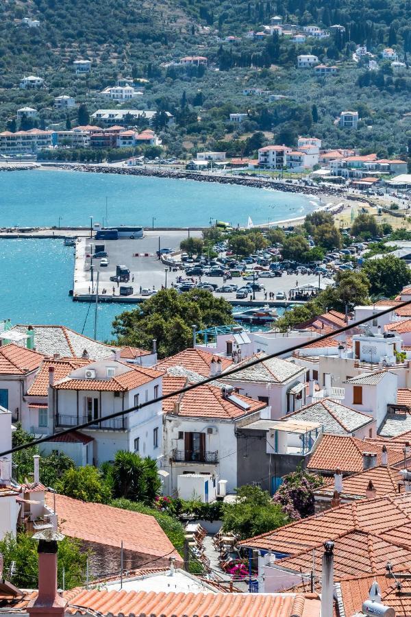 Breezy Rooftop House Skopelos Buitenkant foto
